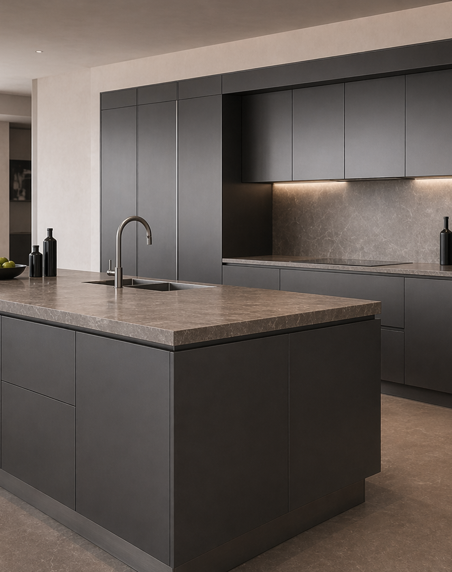 Fadior Abyss Kitchen Suite — interior room context showing cabinet integration