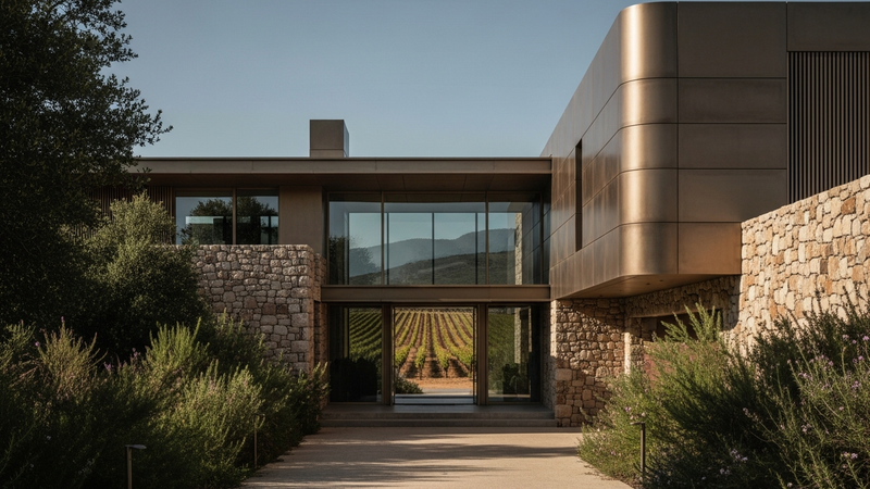 Fadior Cape Town Mountain Villa — architectural exterior and landscape context