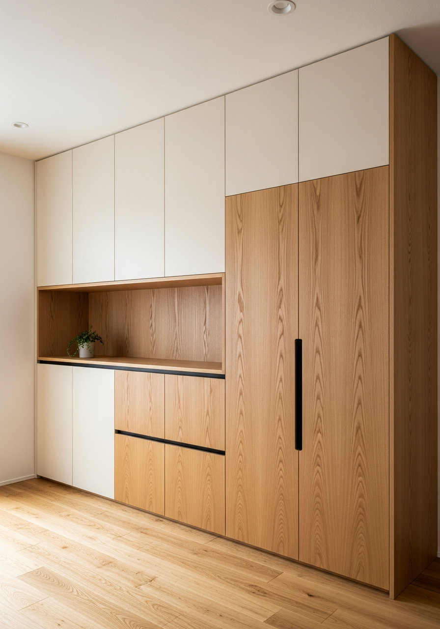 Fadior Brera Wardrobe Suite — interior room context showing cabinet integration