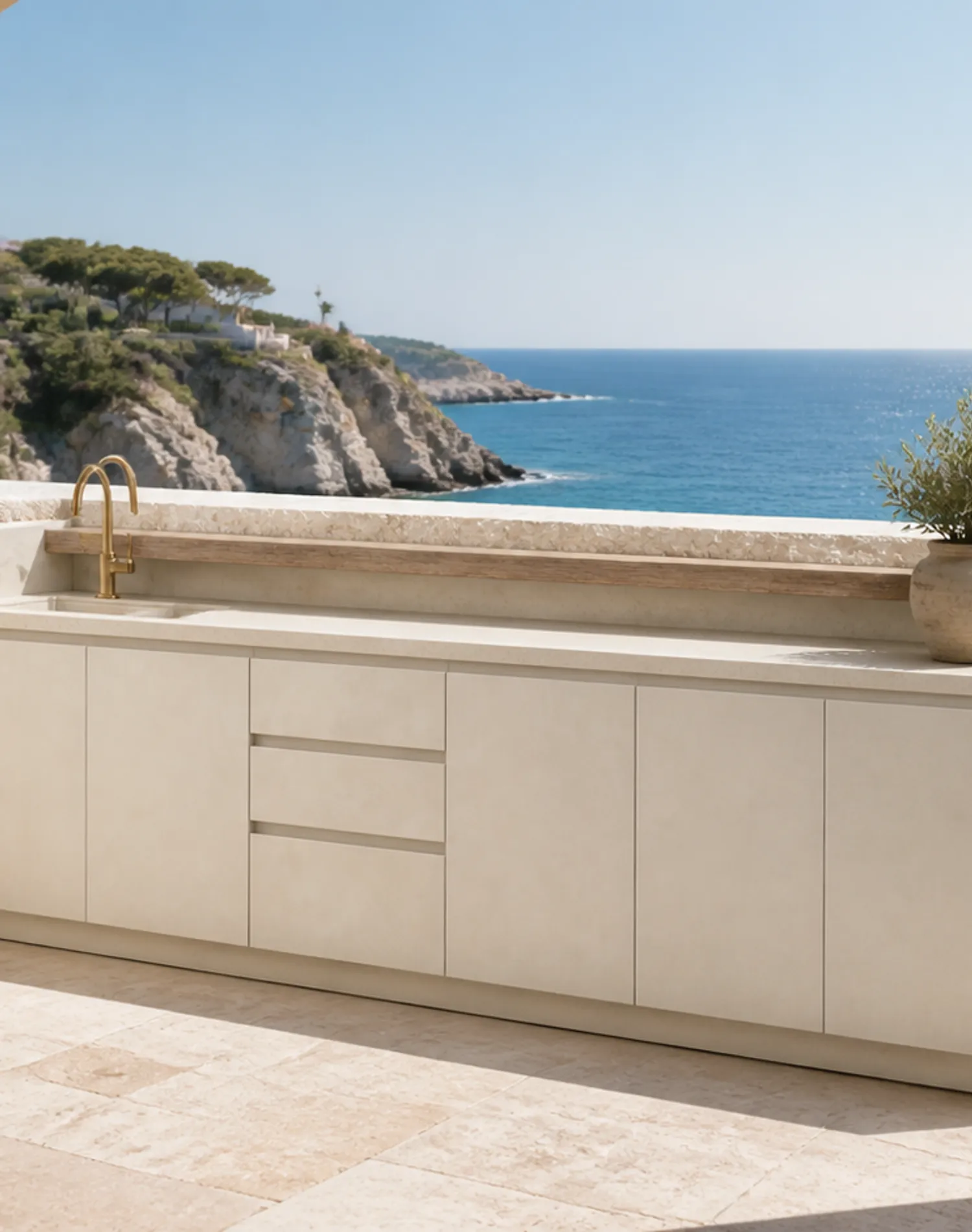 Fadior Cannes Balcony Suite with Tide Sink Landing — lifestyle setting with natural light and residential styling