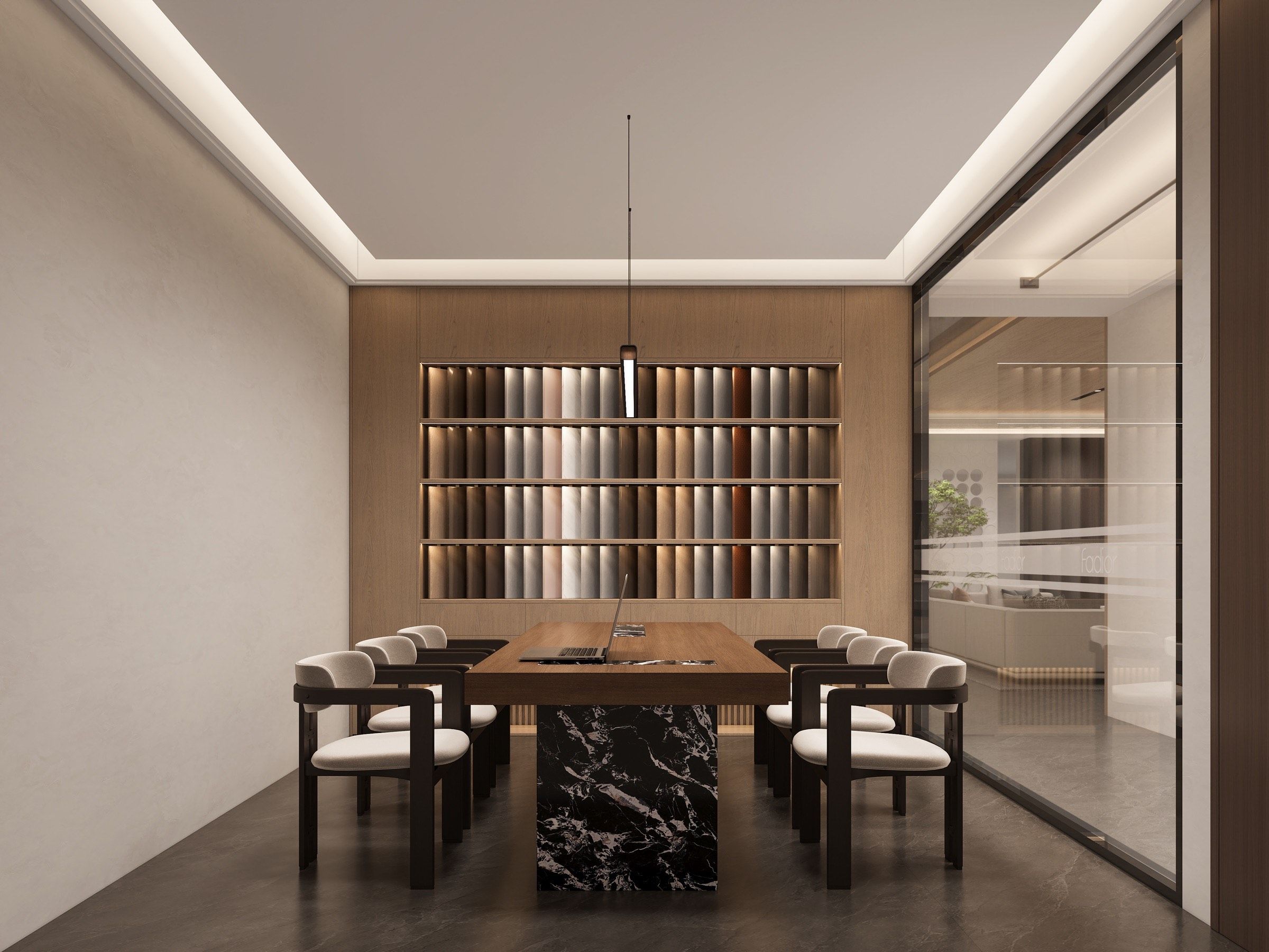 Sydney dining-led showroom setting showing a calmer whole-home expression