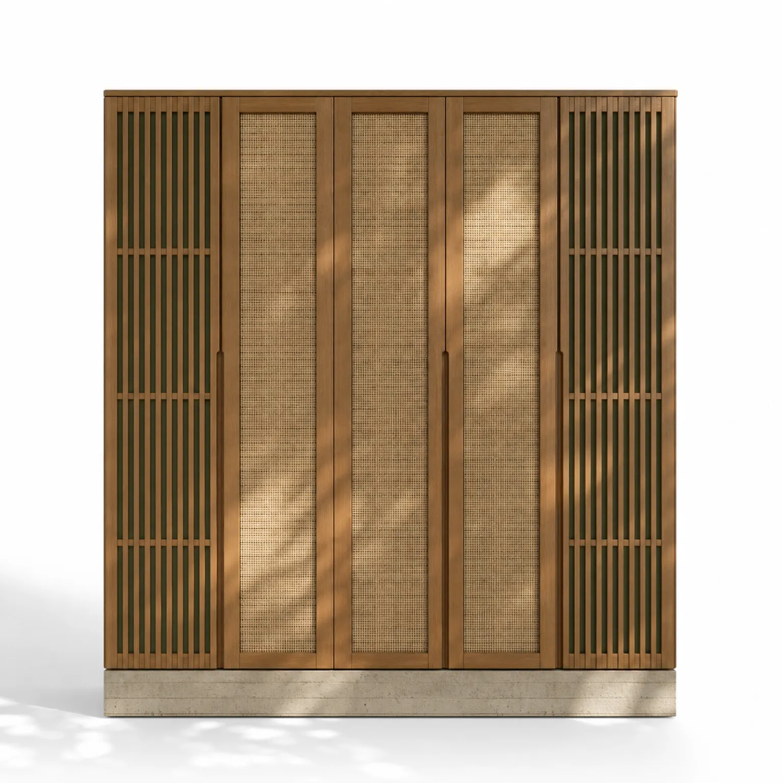 Suite de Armario Lumiere con Muro Valet Pivotante Perla vista principal