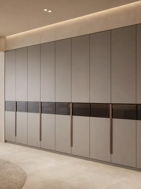 Suite de Armario Canopy con Cuadrícula de Vestidor a Medida