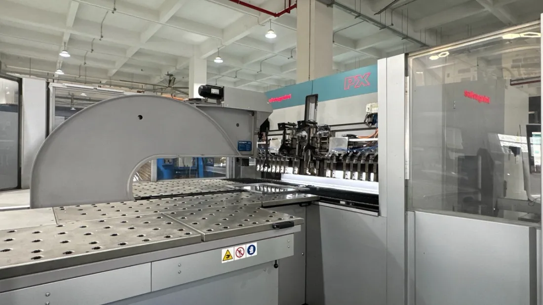 Preparation and production setup inside the Fadior factory