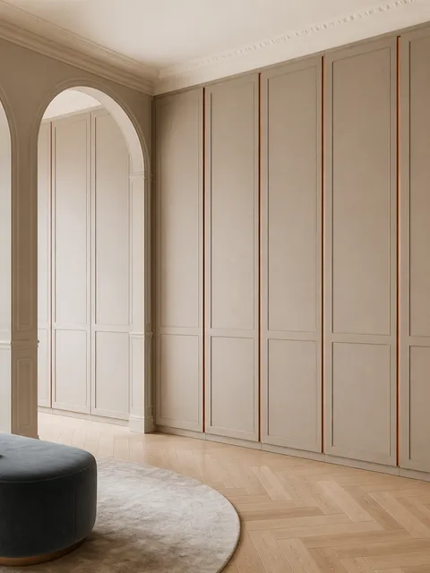 Conjunto de vestidor Resonance con atrio de vestir Quiet Close