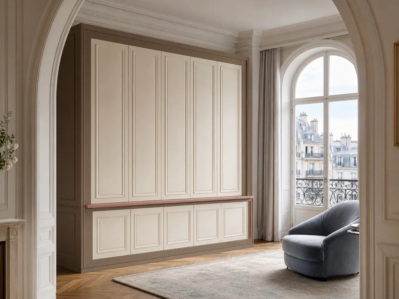 Fadior Gloria Library Tasting Alcove | 304 Stainless Steel | FADIOR HOME — 304 stainless steel wine cabinet system,
