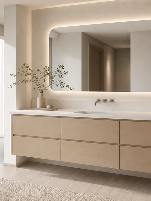Verve Baño y tocador Suite con Casa Italia Basin Salon