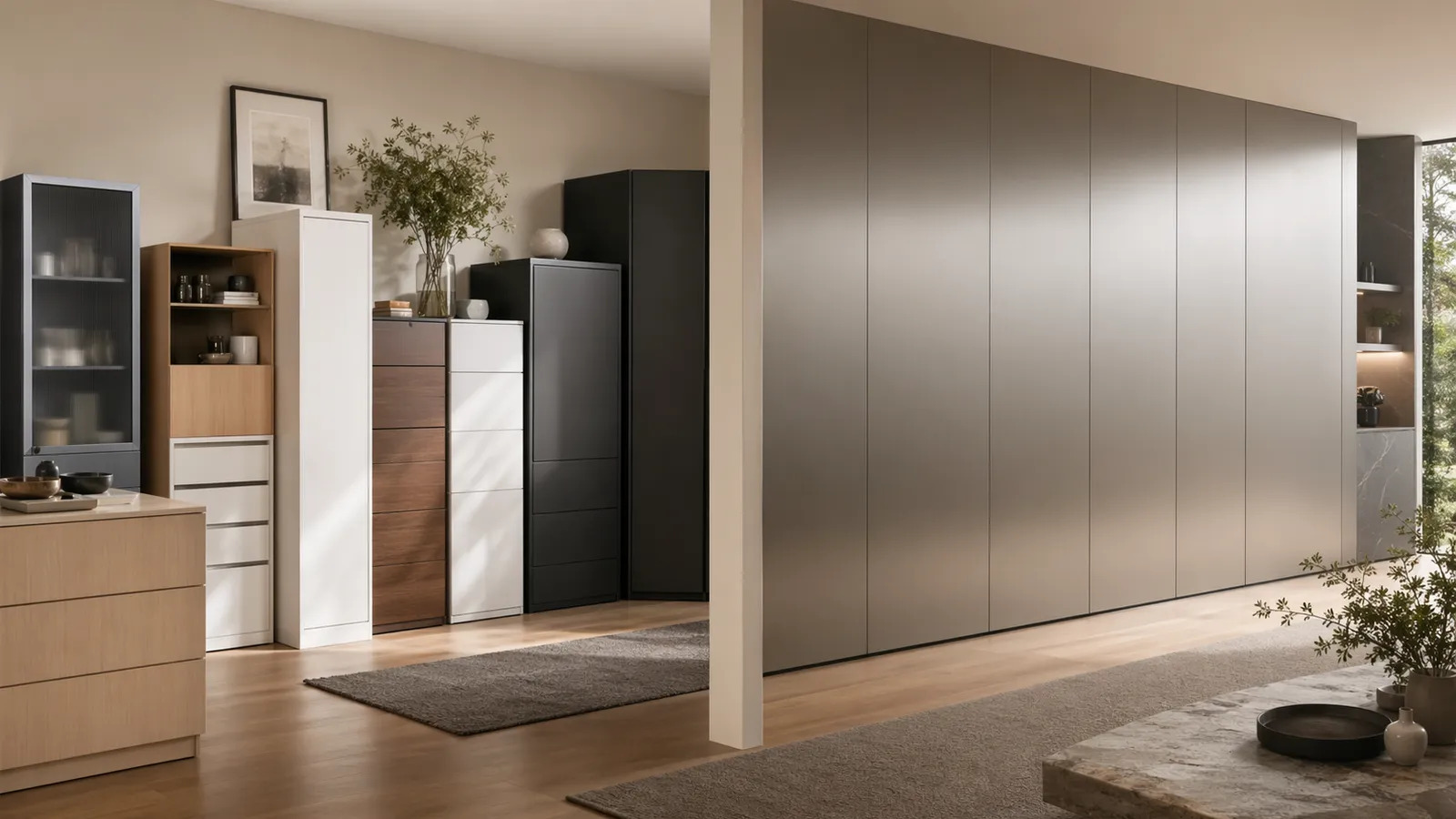 Sistemas de acero para toda la vivienda: de la cocina al vestidor