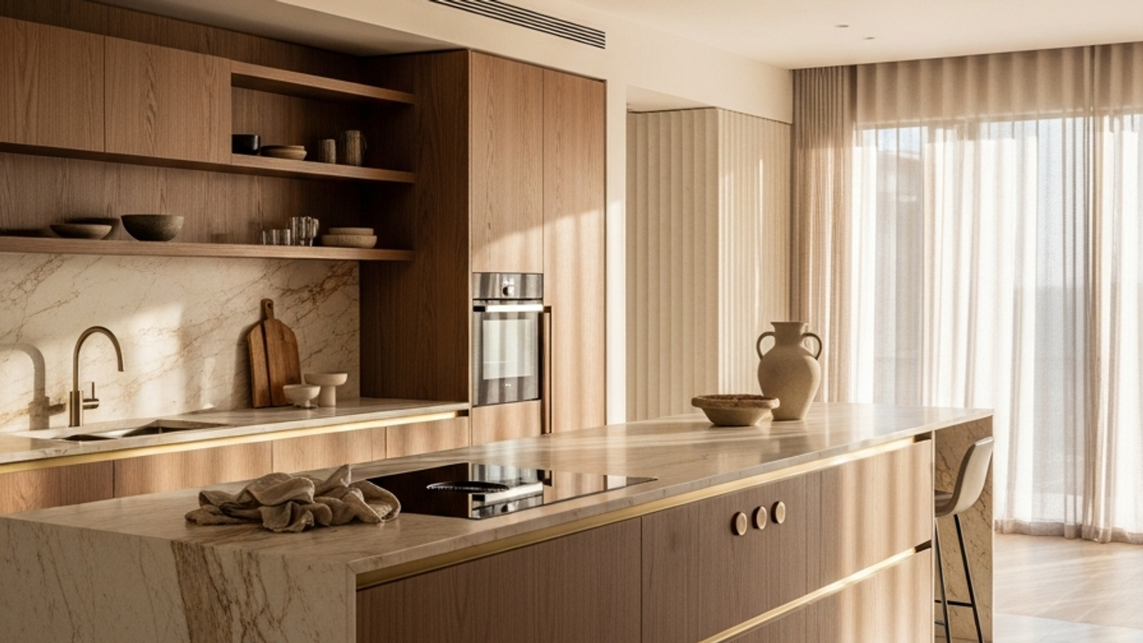 Small Luxury Kitchen Design: Architectural Solutions for Compact Spaces