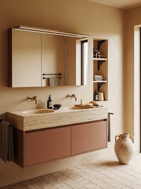 Suite de Baño y Tocador Nacre