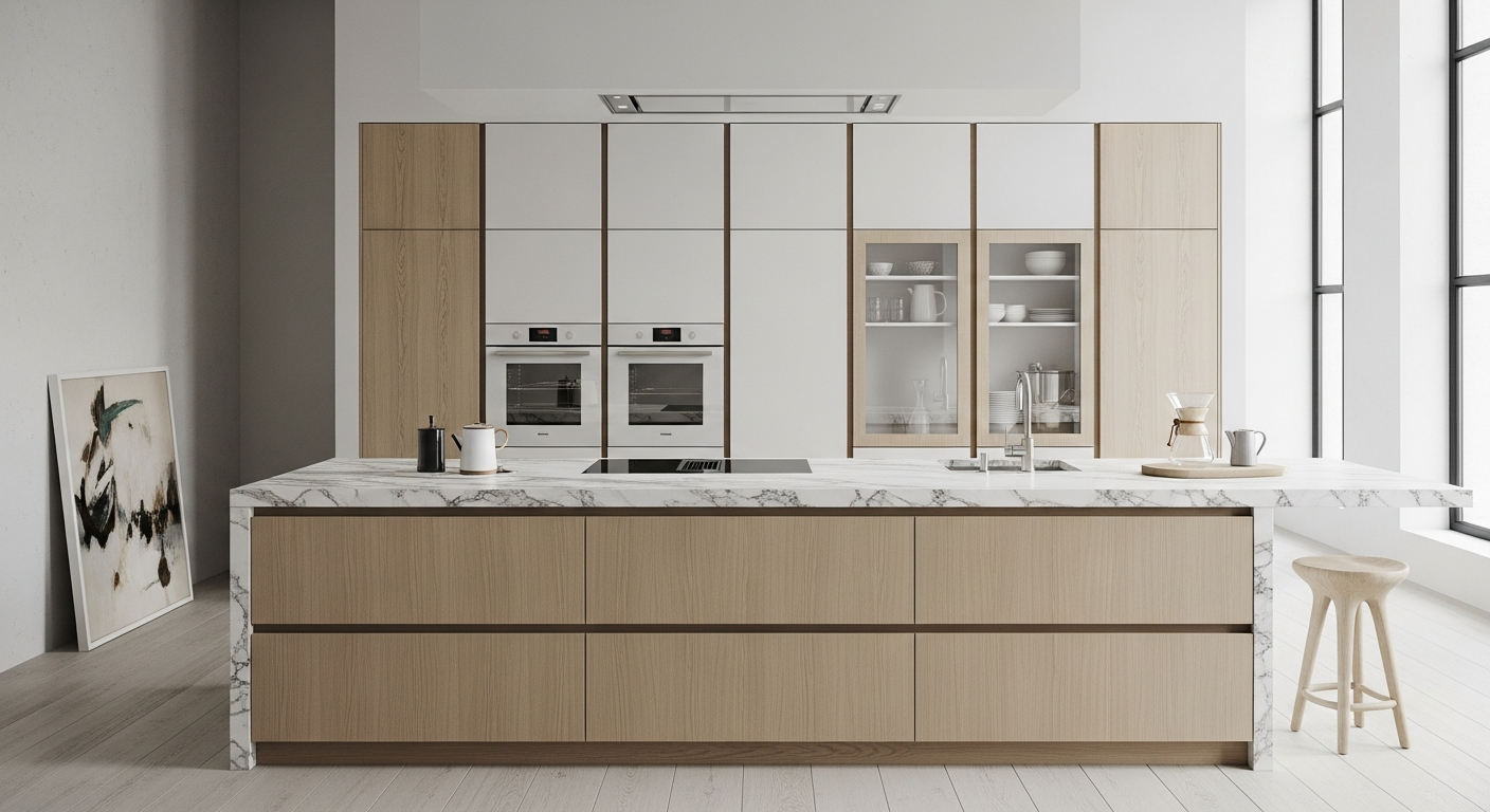 Fadior Silkstone Kitchen Suite — lifestyle setting with natural light and residential styling