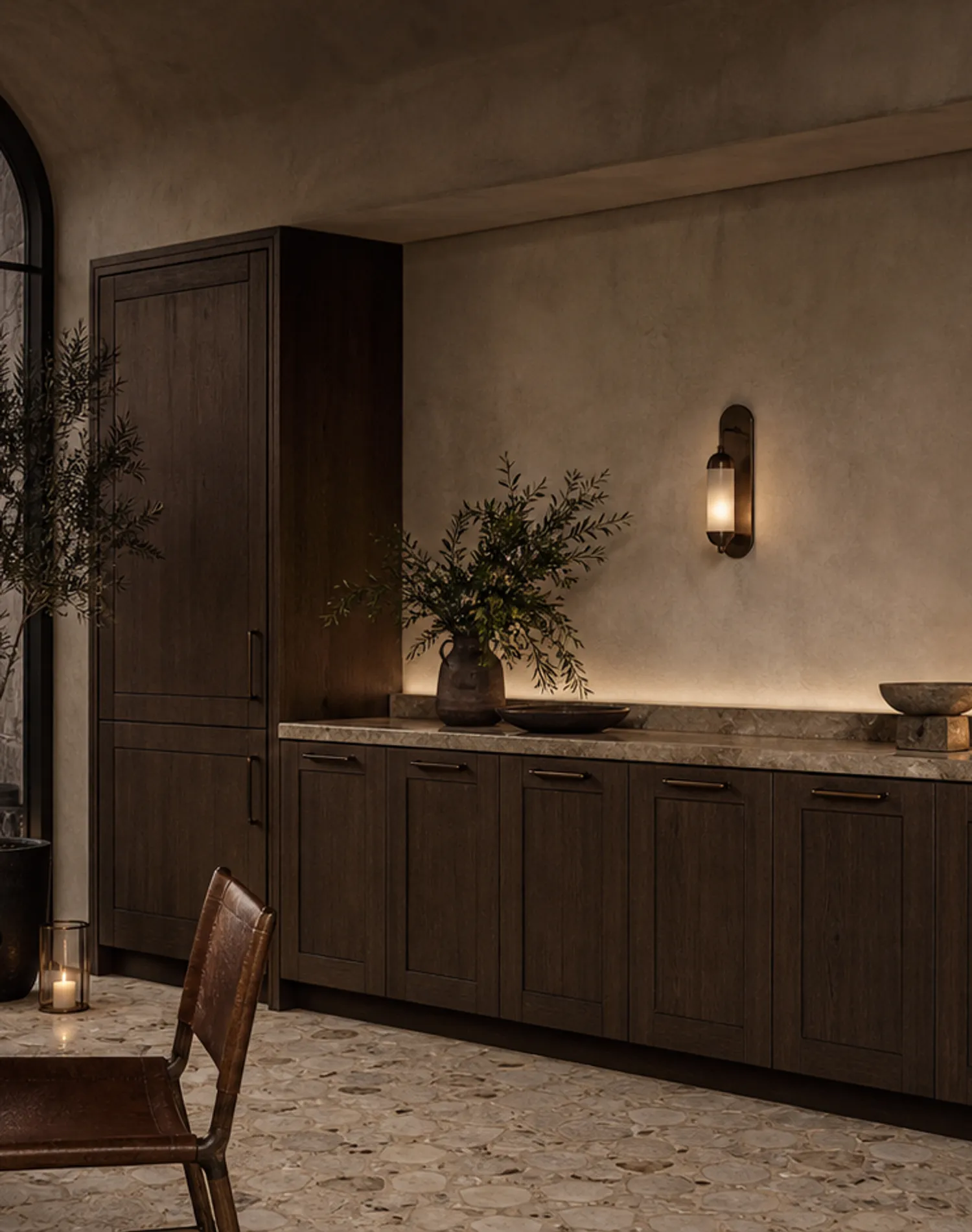 Suite de Cocina Riviera con Muro de Preparación para Desayunos Atrium estudio de adaptación