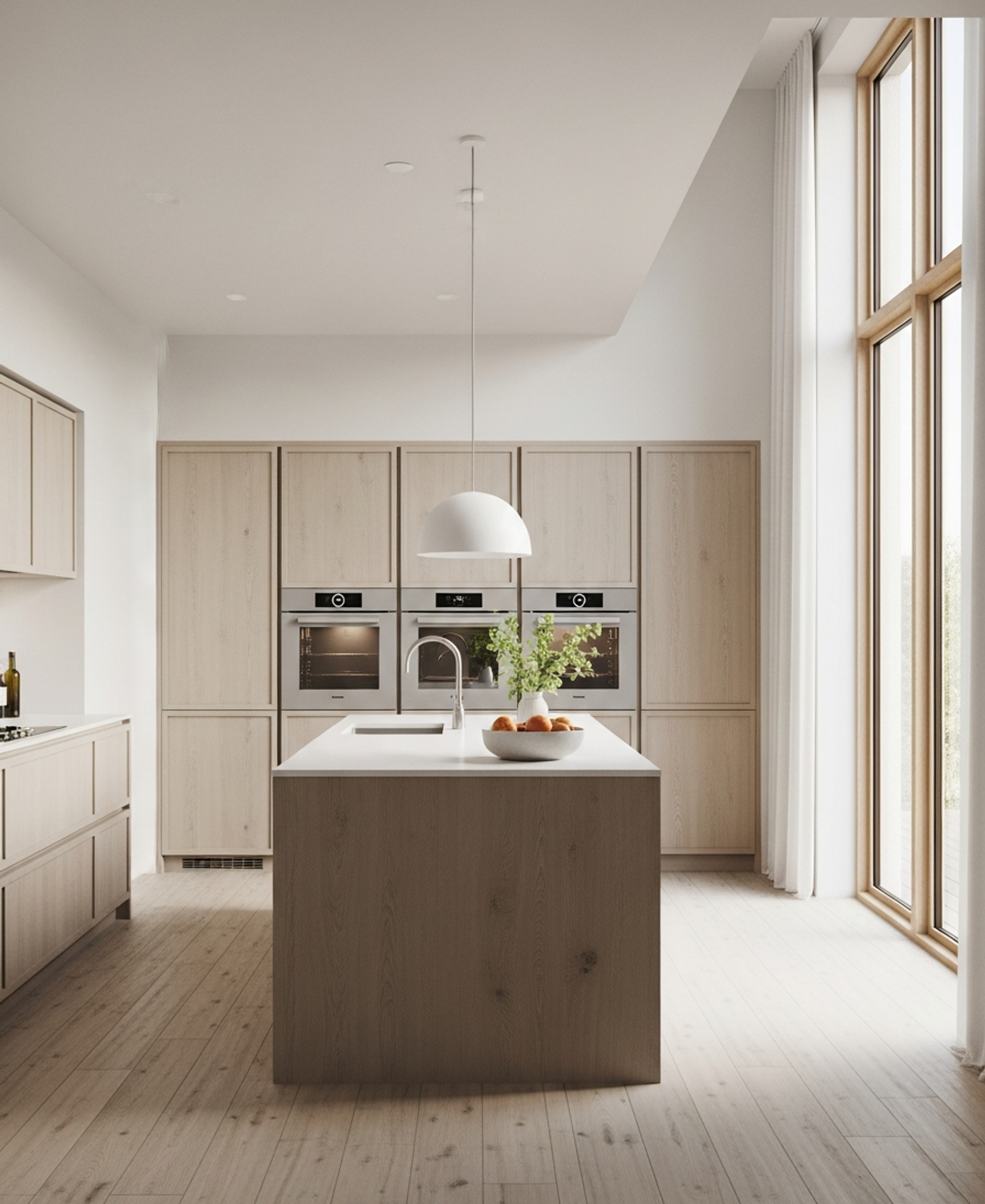 Fadior Abyss Kitchen Suite — 304 stainless steel kitchen system, front view