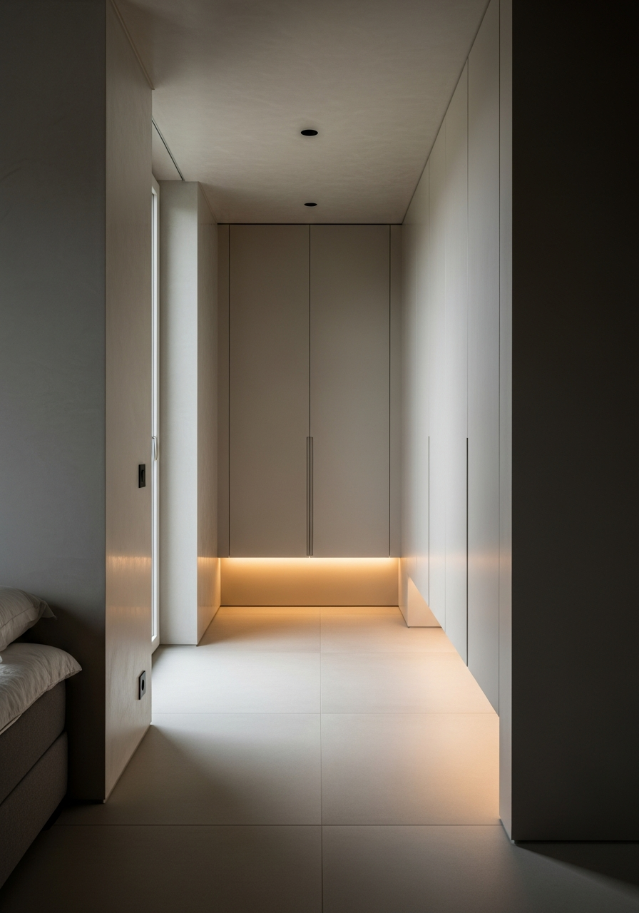 Fadior Brera Clerestory Wardrobe — interior room context showing cabinet integration