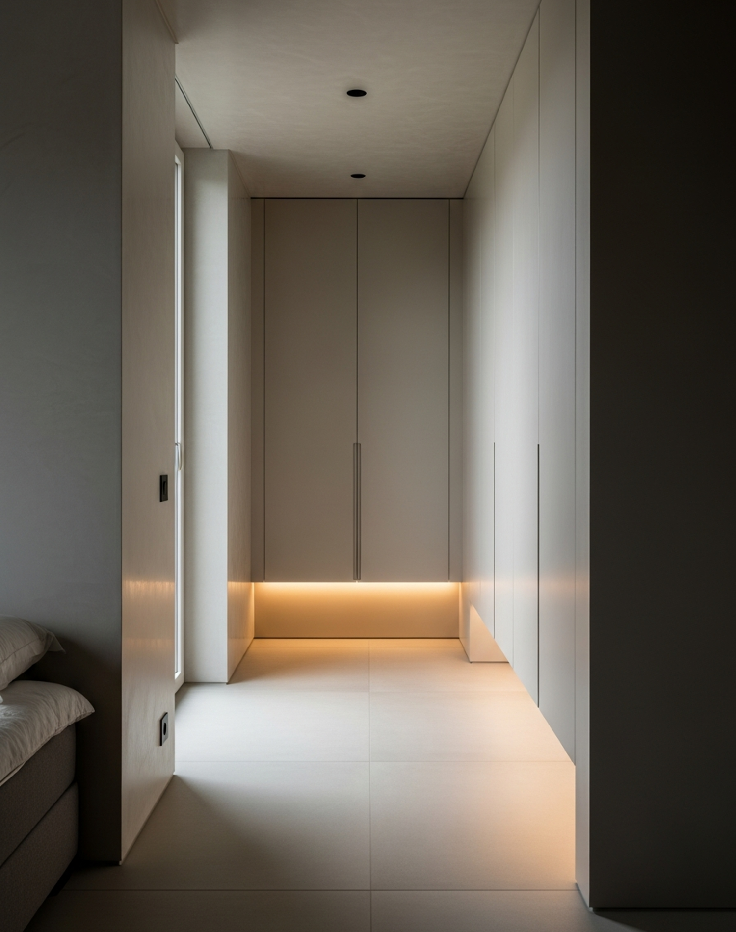 Fadior Brera Clerestory Wardrobe — interior room context showing cabinet integration