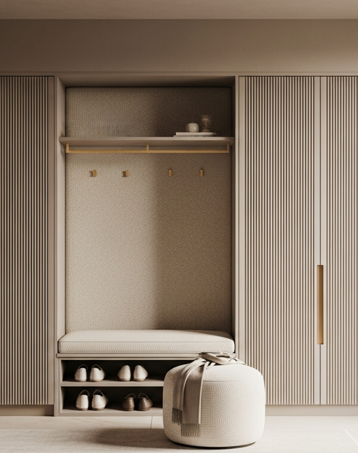 Fadior Archetype Shoe Wardrobe — lifestyle setting with natural light and residential styling