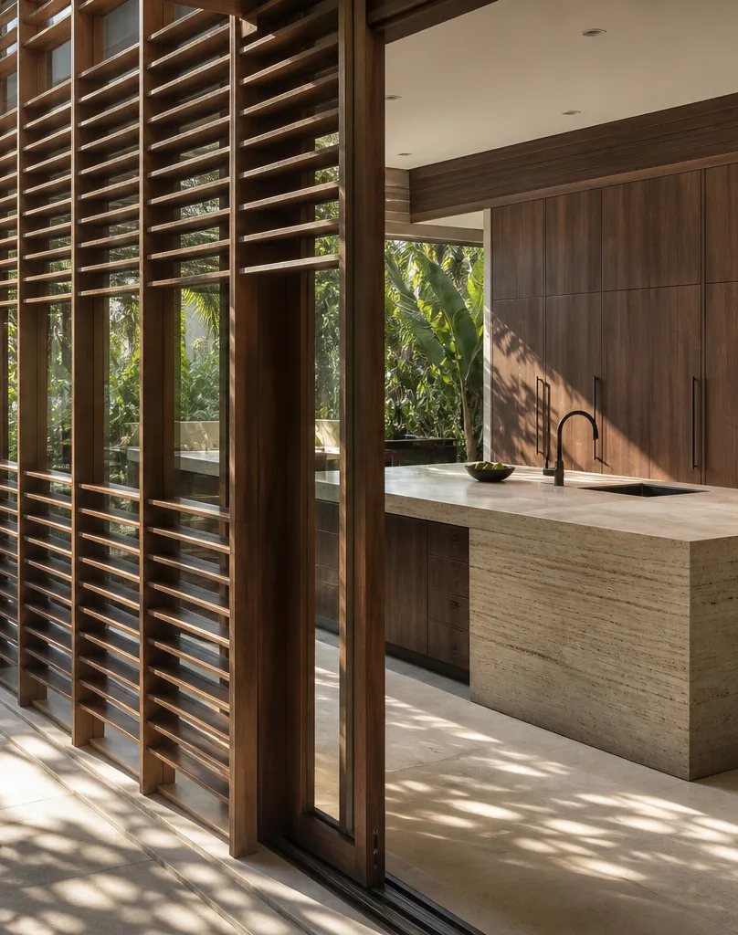 Fadior Dream Home Kitchen Suite with Thermal Worktop Axis — interior room context showing cabinet integration
