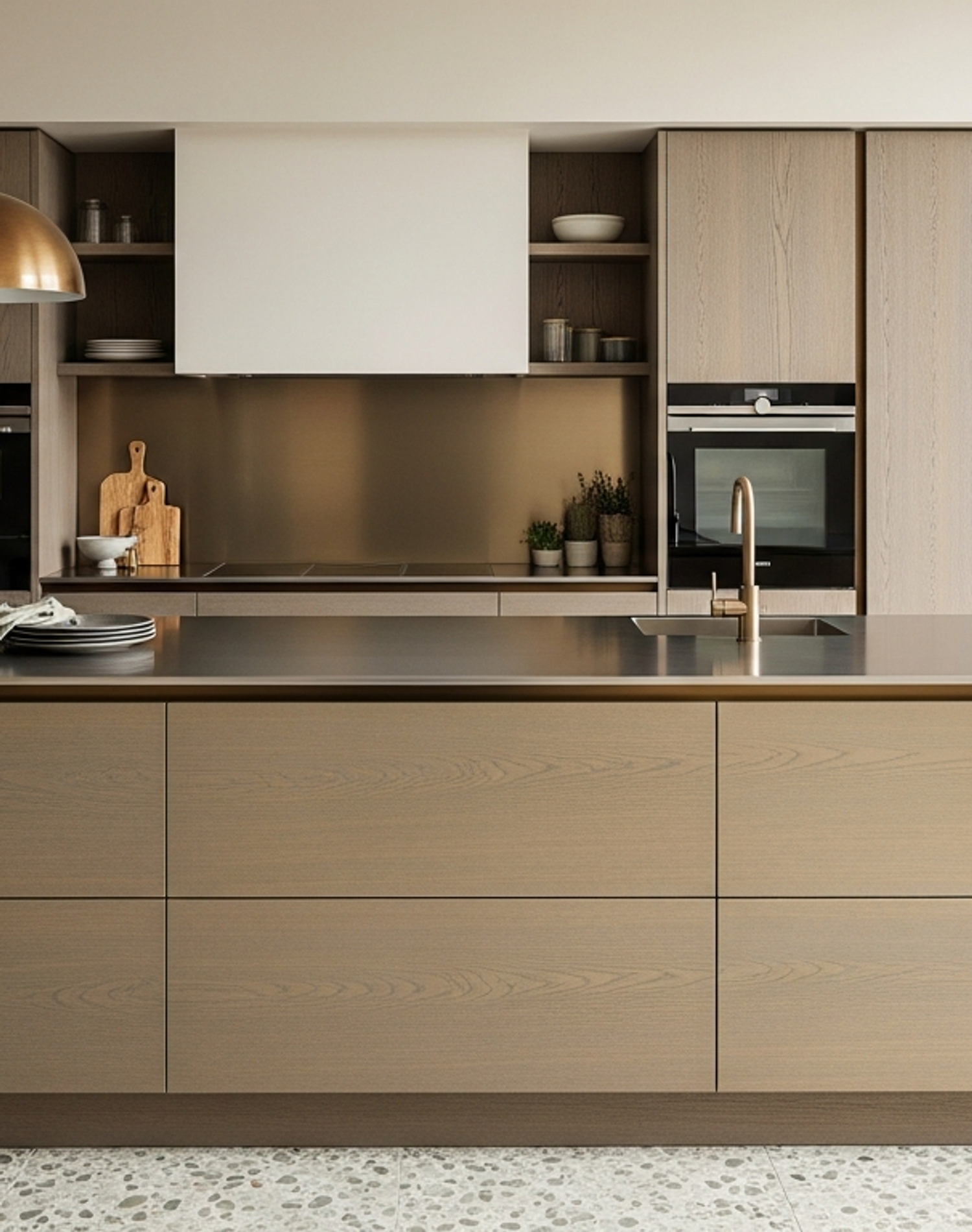 Fadior Abyss Kitchen Suite — lifestyle setting with natural light and residential styling