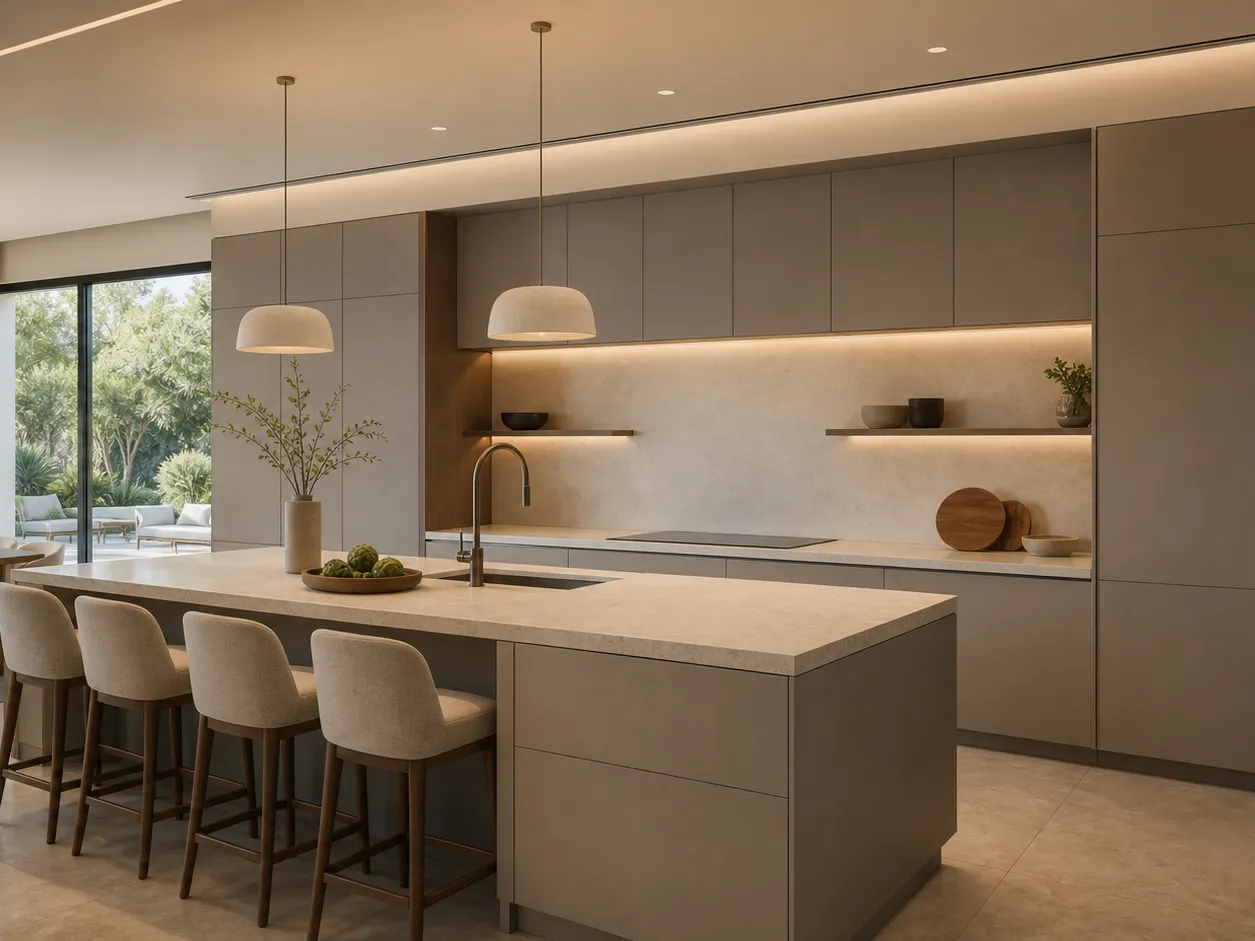 Tendencias en diseño de cocinas en 2026: Guía para el comprador — editorial de Fadior sobre mobiliario en acero inoxidable 304