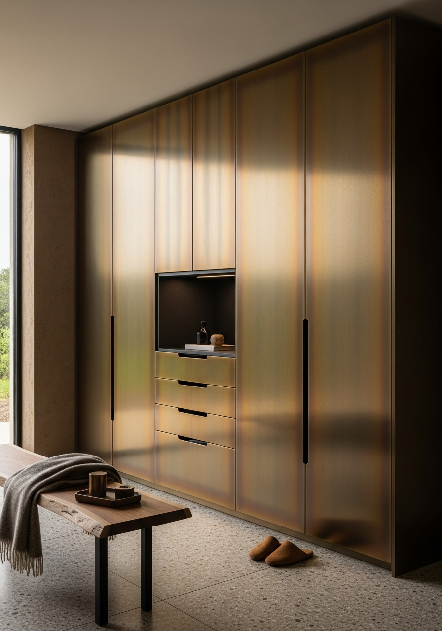 Fadior Brera Wardrobe Suite — interior room context showing cabinet integration