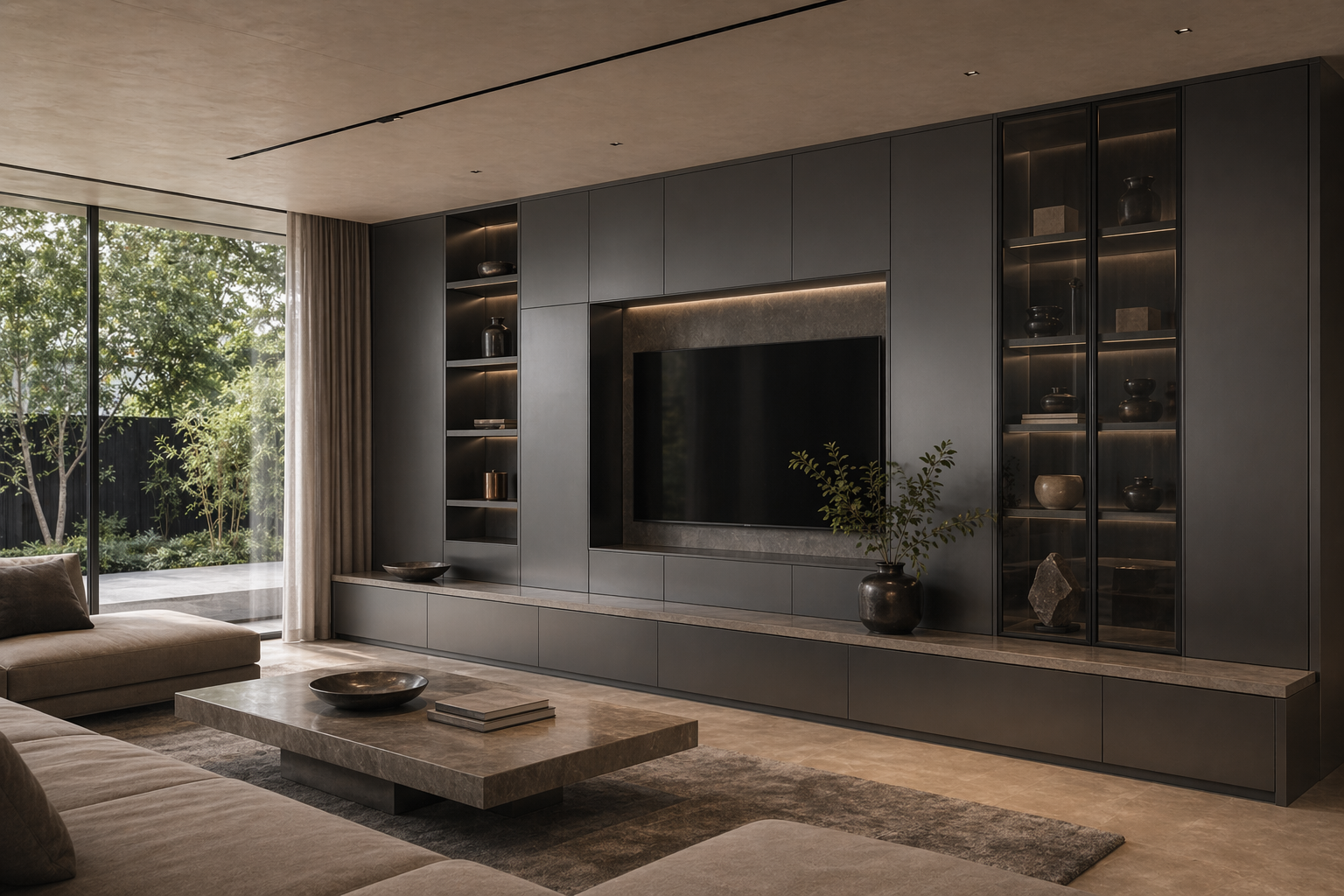 Fadior Essence Living Room Suite — lifestyle setting with natural light and residential styling