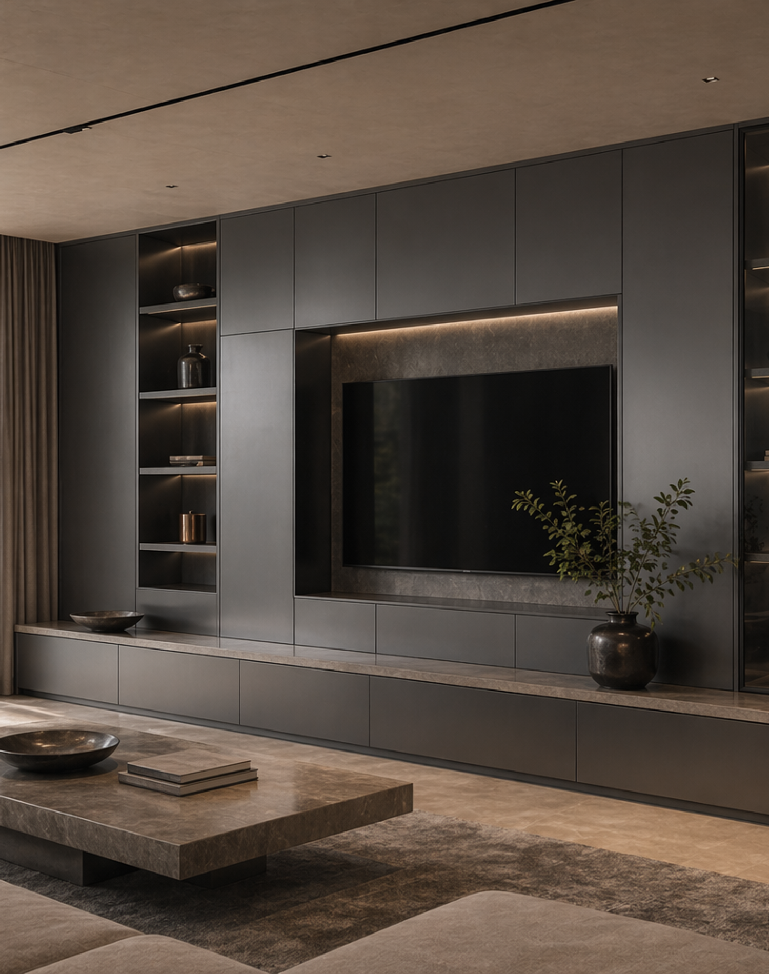 Fadior Essence Living Room Suite — lifestyle setting with natural light and residential styling