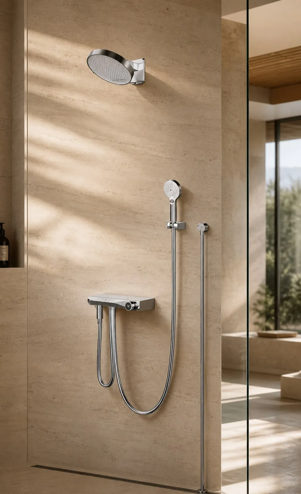Concealed Thermostatic 420 mm Shower System