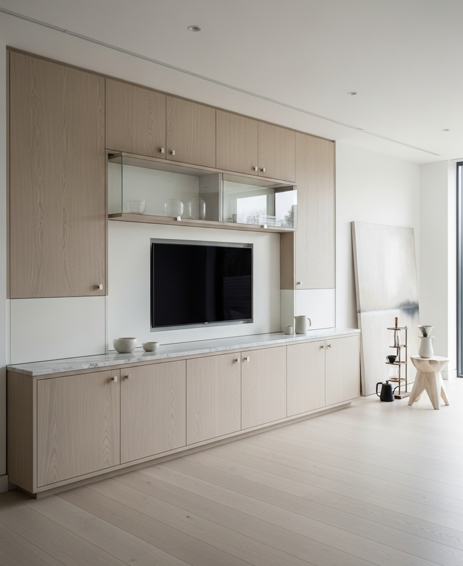 Fadior Silvan Living Room Suite — 304 stainless steel living room system, front view