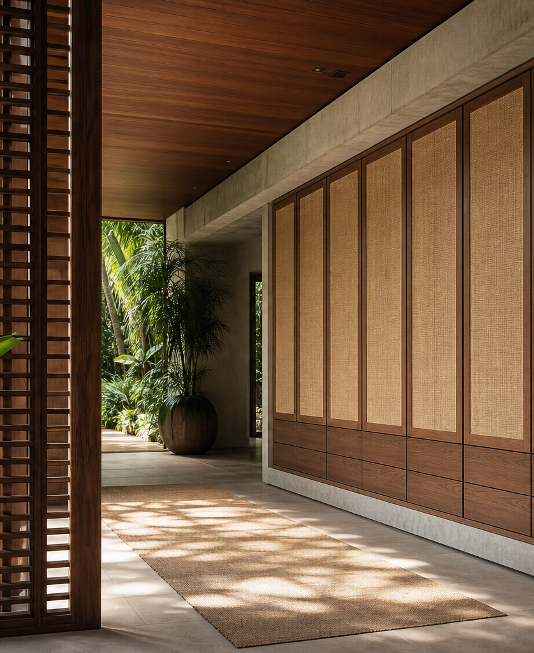 Fadior Voyage Tailored Dressing Gallery Wardrobe — 304 stainless steel wardrobe system, front view