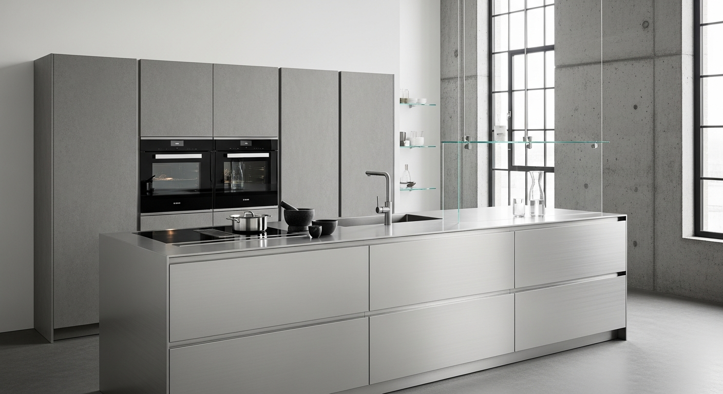 Fadior Abyss Kitchen Suite — lifestyle setting with natural light and residential styling