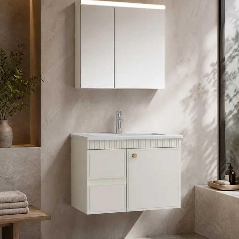 Eco-Board Mirror-Cabinet Vanity 600×485×500 mm