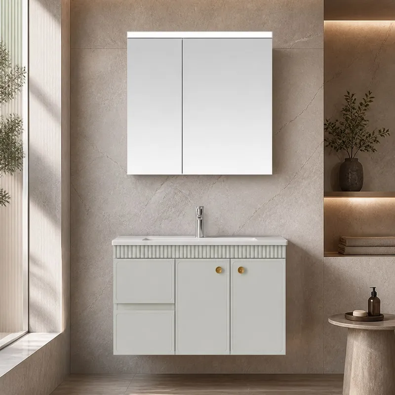 Eco-Board Mirror-Cabinet Vanity 700×485×500 mm