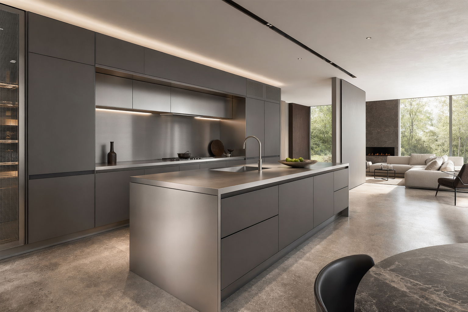 Fadior Abyss Kitchen Suite — interior room context showing cabinet integration