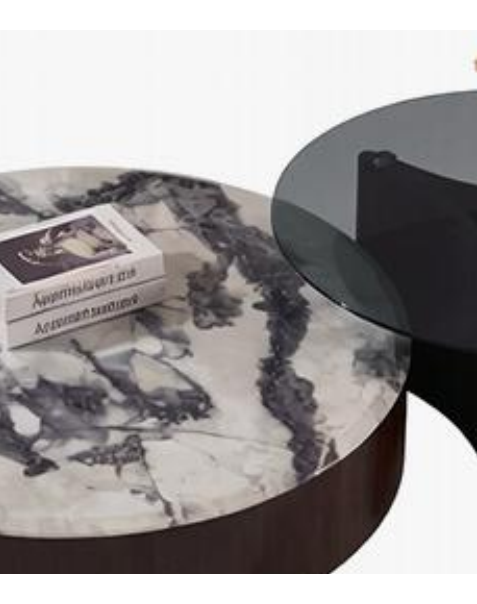 Stone-Top Side Table Ø1000*H305 product photo for FADIOR HOME shop