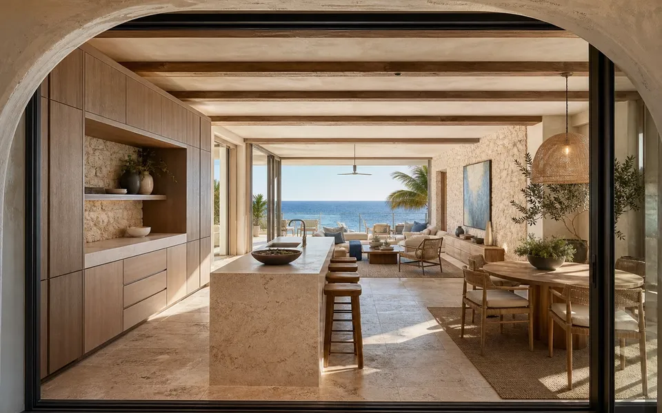 Suite Boutique en Miami — proyecto Fadior con mobiliario en acero inoxidable 304