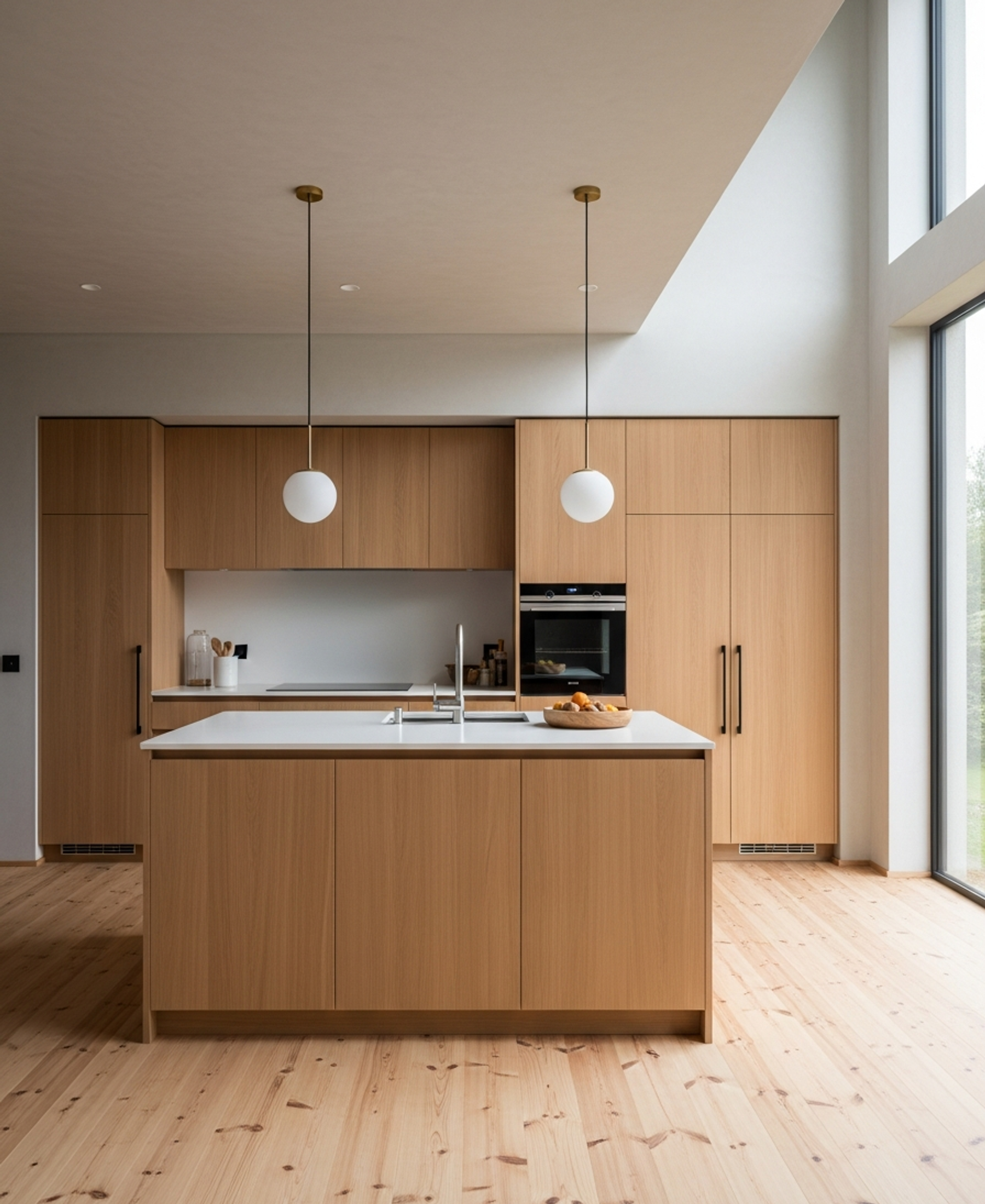 Fadior Abyss Kitchen Suite — 304 stainless steel kitchen system, front view