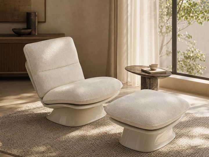 Lounge Chair styled in a FADIOR HOME interior setting