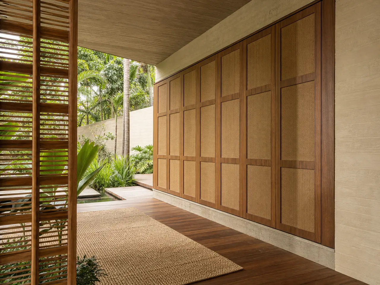 Fadior Voyage Cedar Shadow Dressing Passage - custom 304 stainless steel wardrobe or walk-in closet with lighting, hanging, drawer storage, and residential finishes