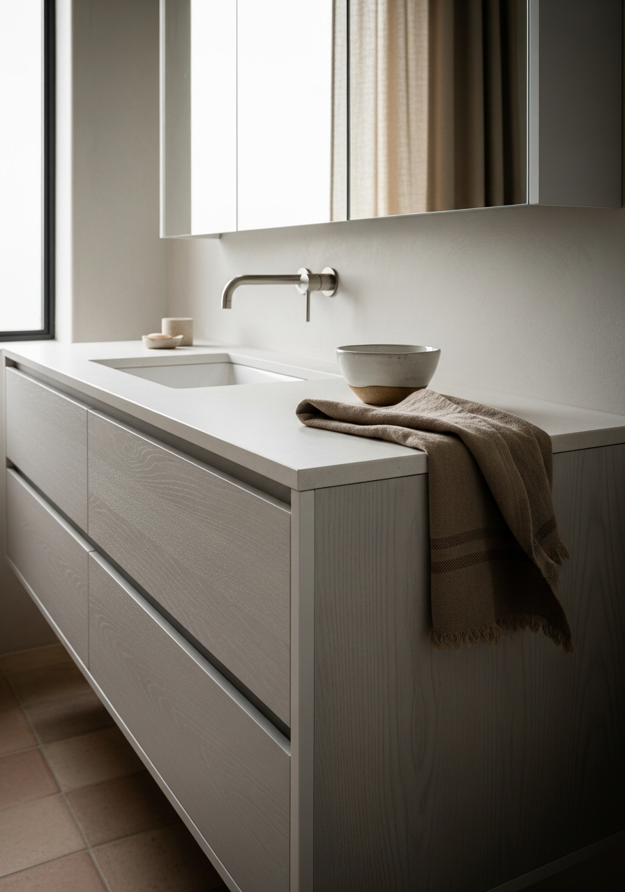 Acqua Bath and Vanity Suite detail view