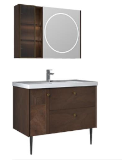 Mueble de baño con lavabo vista del producto