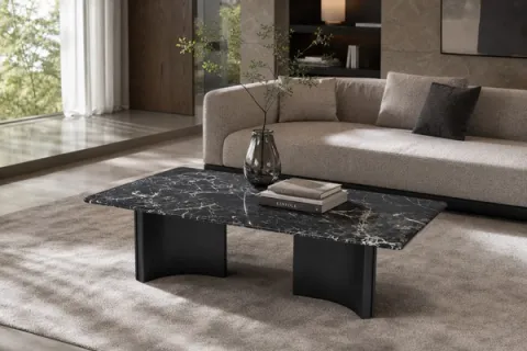 Rectangular Marble Coffee Table