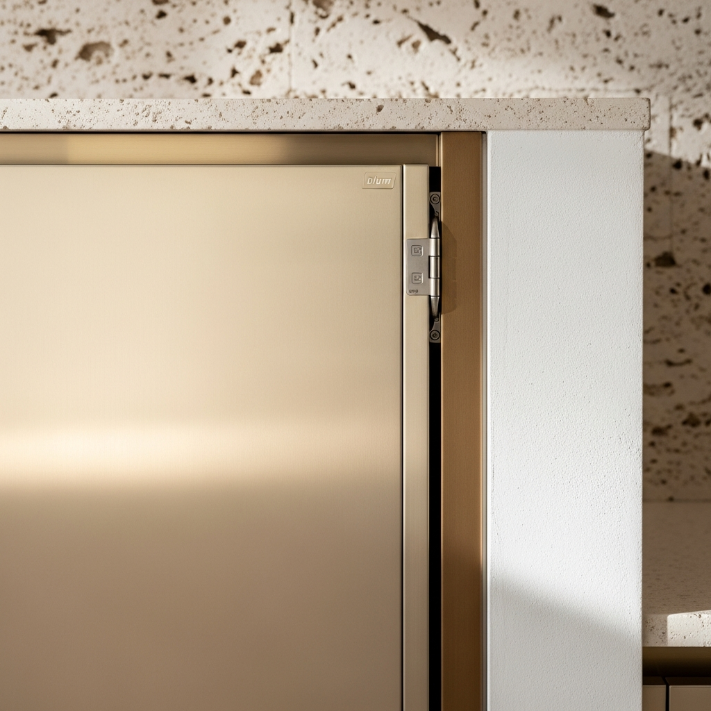 Fadior Miami Bayfront Villa — close-up of stainless steel finish and hardware detail