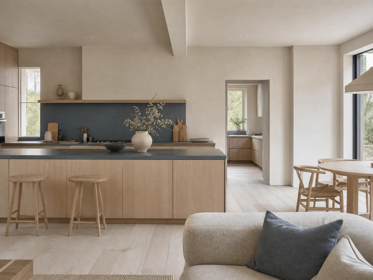 Diseño de cocina abierta: cuándo funciona y cuándo necesita una cocina de preparación — editorial de Fadior sobre mobiliario en acero inoxidable 304