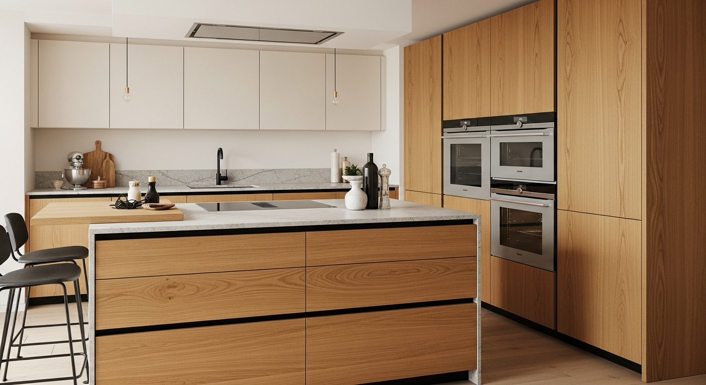 Fadior Terrena Kitchen Suite — lifestyle setting with natural light and residential styling