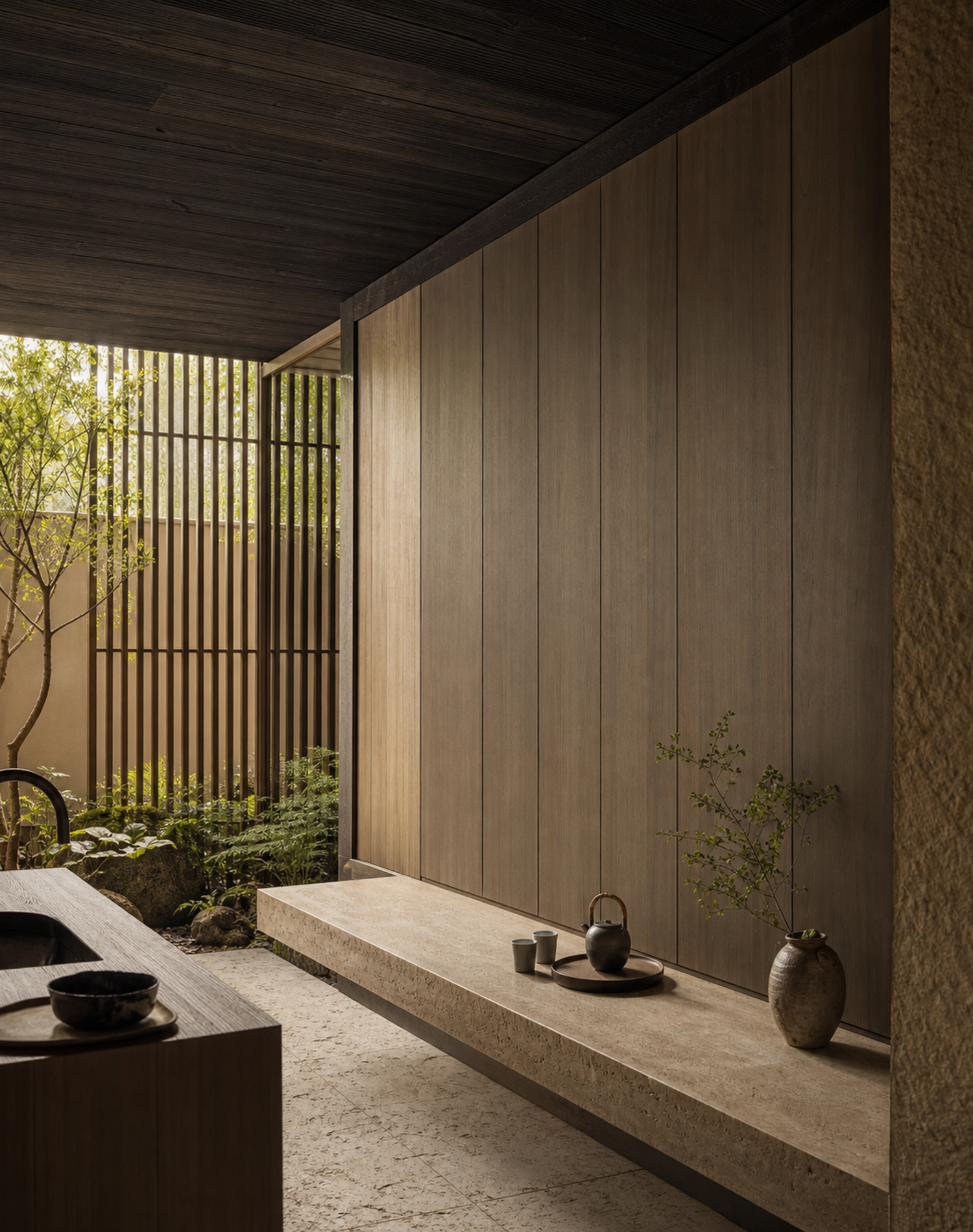 Fadior Aurora Balcony Suite with Flexible Panel Balcony Wall — lifestyle setting with natural light and residential styling