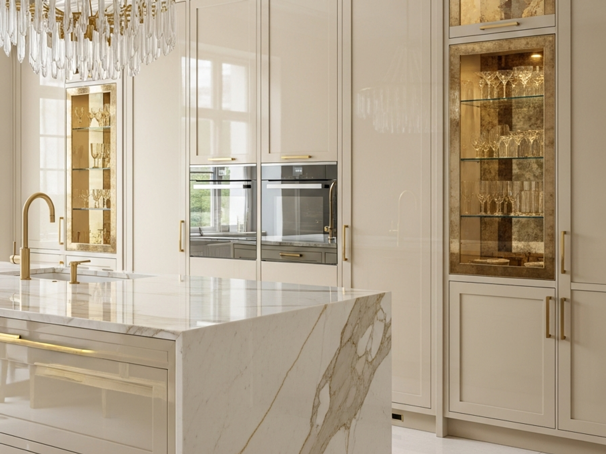Fadior Forge Kitchen Suite — 304 stainless steel kitchen system, front view