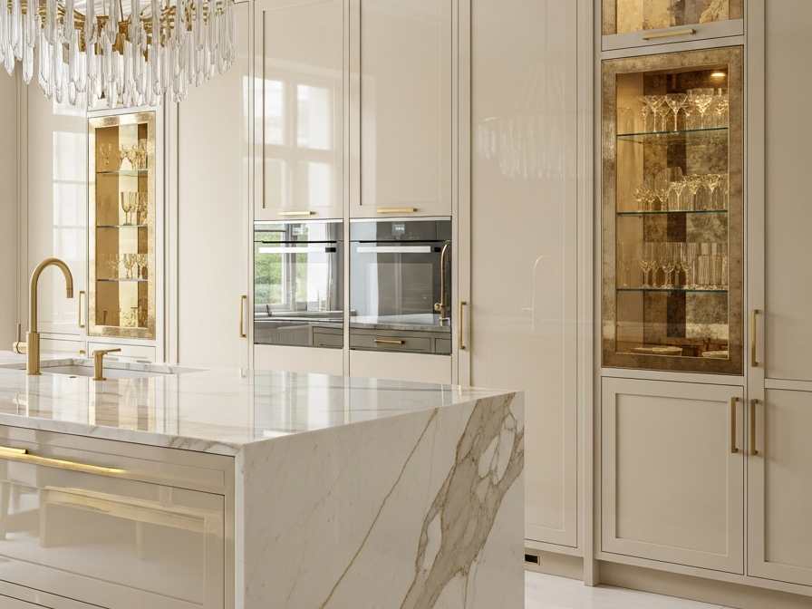 Fadior Forge Kitchen Suite — 304 stainless steel kitchen system, front view