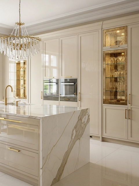 Fadior Forge Kitchen Suite — 304 stainless steel kitchen system, front view