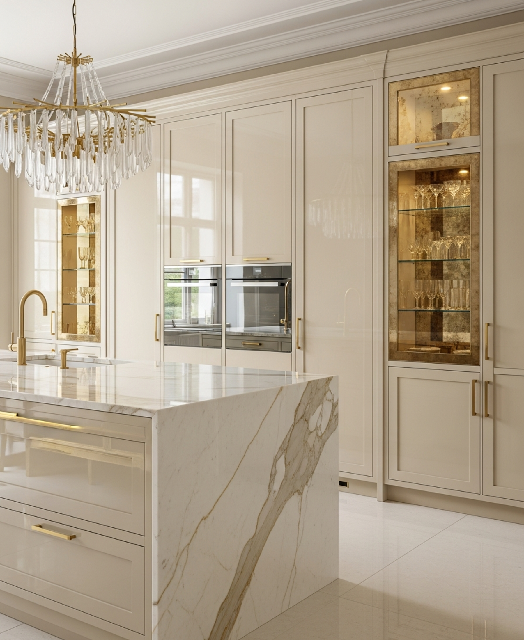 Fadior Forge Kitchen Suite — 304 stainless steel kitchen system, front view