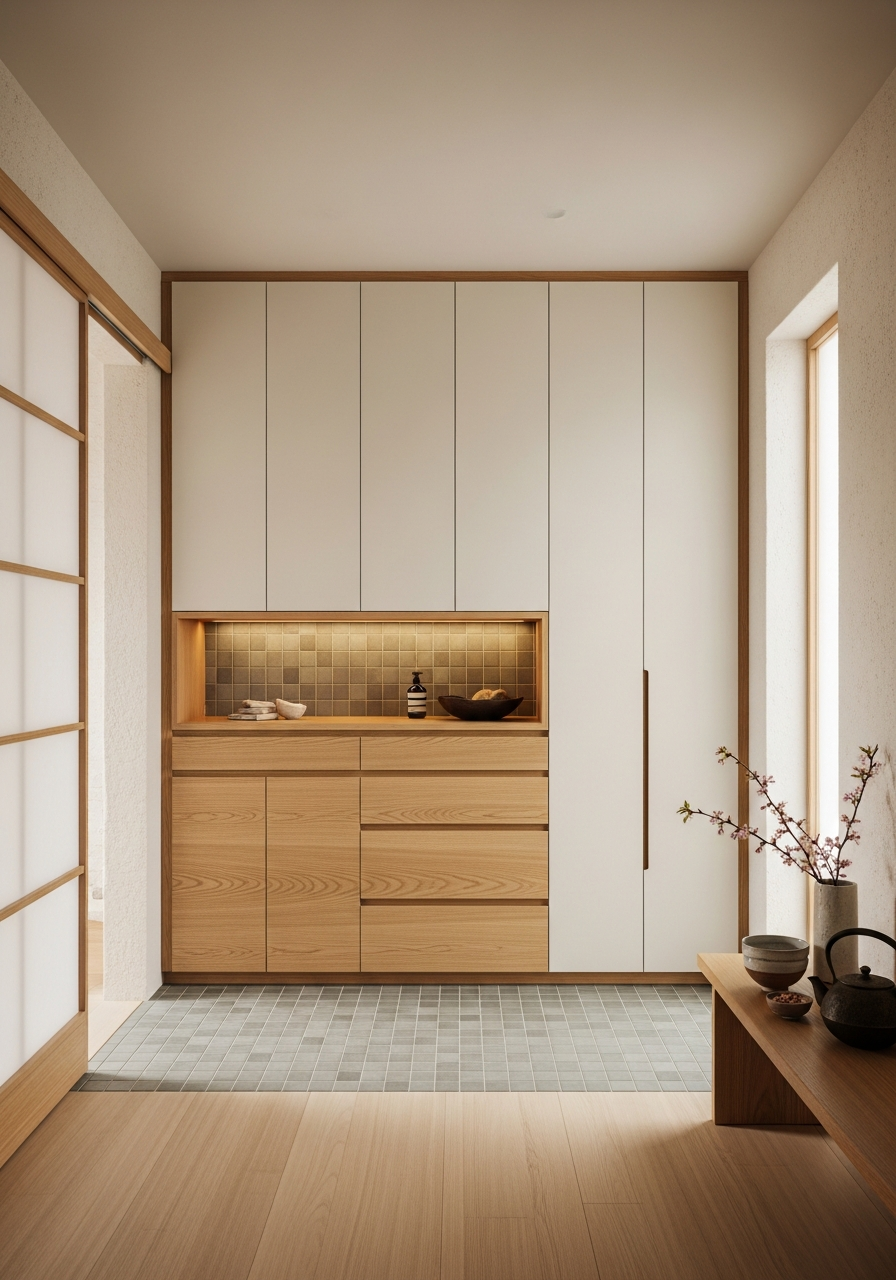 Fadior Brera Wardrobe Suite — interior room context showing cabinet integration